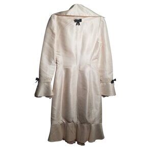 Vtg Powder Pink Women's Suit Dress with Bow Detail Fairy Croquette Cosplay Sz 6